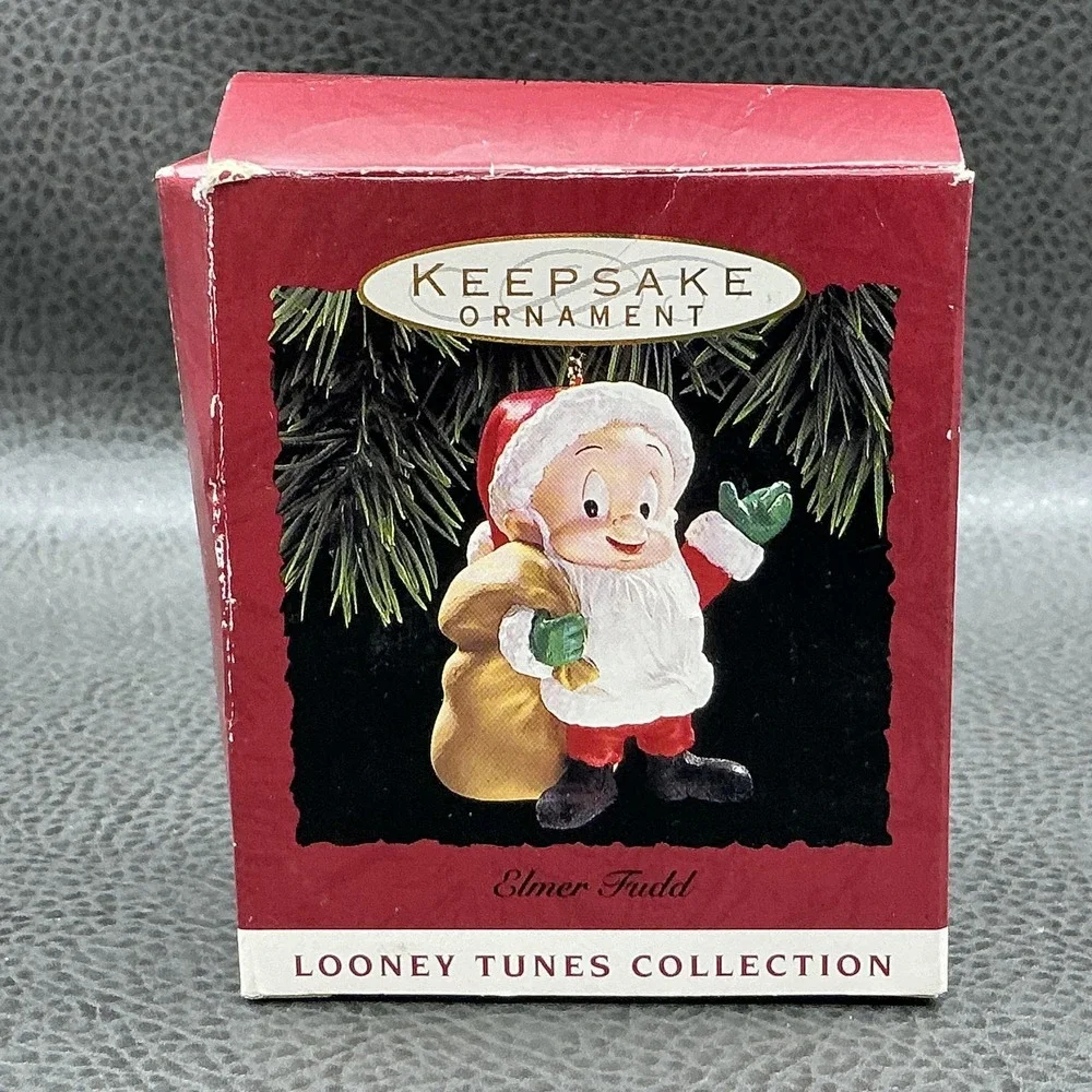 Hallmark Keepsake Ornament Elmer Fudd Looney Tunes Santa Christmas Tree Decor